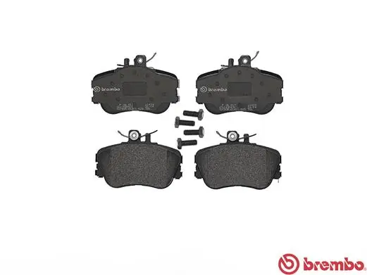 Kit de plaquettes de frein, frein à disque BREMBO P 06 017