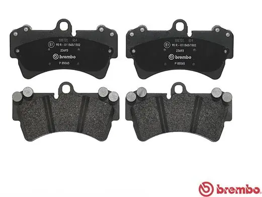 Kit de plaquettes de frein, frein à disque BREMBO P 85 065