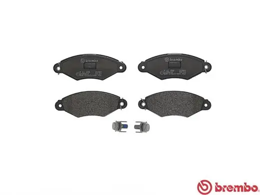 Kit de plaquettes de frein, frein à disque BREMBO P 61 098