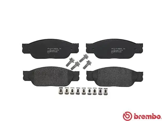 Kit de plaquettes de frein, frein à disque BREMBO P 36 012