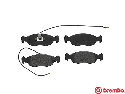 Kit de plaquettes de frein, frein à disque BREMBO P 61 054