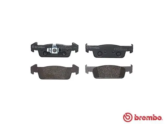 Kit de plaquettes de frein, frein à disque BREMBO P 68 060