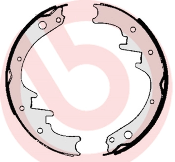 Jeu de mâchoires de frein BREMBO S 37 501