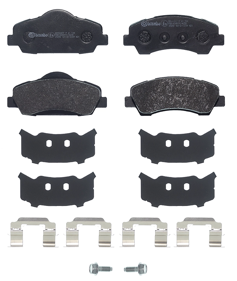 Kit de plaquettes de frein, frein à disque BREMBO P 61 138