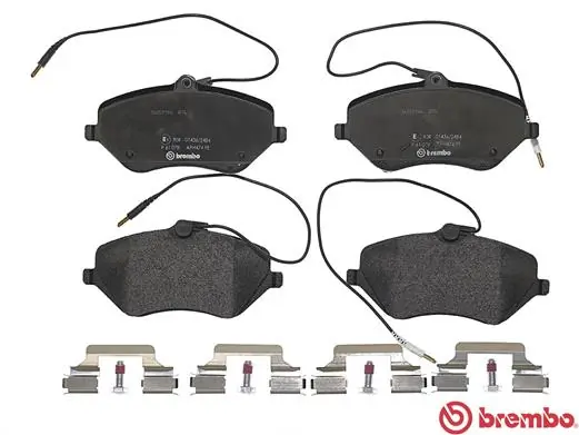 Kit de plaquettes de frein, frein à disque BREMBO P 61 078