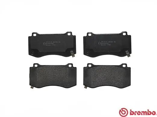 Kit de plaquettes de frein, frein à disque BREMBO P 11 023