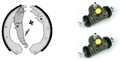 Jeu de mâchoires de frein BREMBO H 59 016