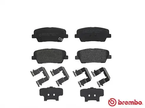 Kit de plaquettes de frein, frein à disque BREMBO P 30 063