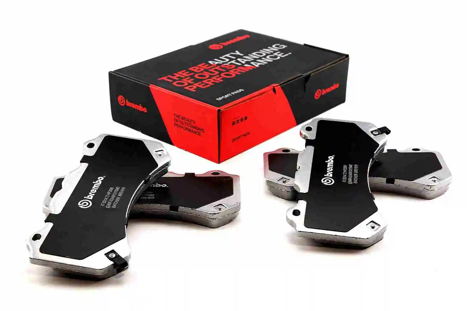 Kit de plaquettes de freins de haute performance BREMBO 07.B314.72