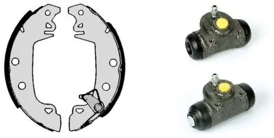 Jeu de mâchoires de frein BREMBO H 68 032