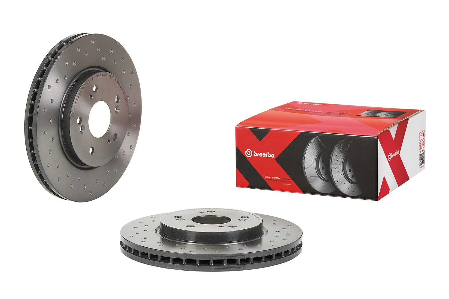 Disque de frein BREMBO 09.B648.1X