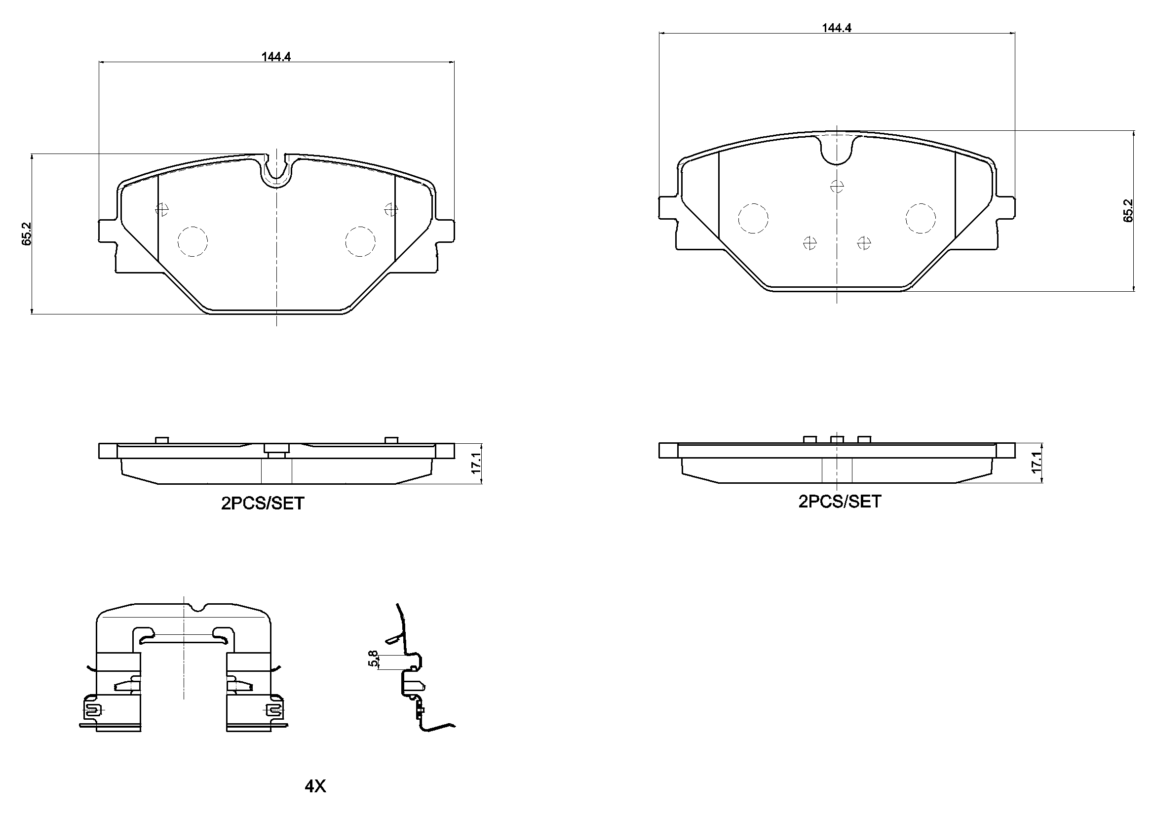 BREMBO P44032