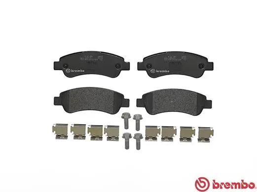Kit de plaquettes de frein, frein à disque BREMBO P 61 091