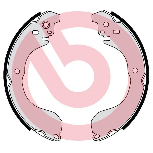 Jeu de mâchoires de frein BREMBO S 37 511