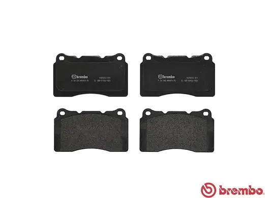 Kit de plaquettes de frein, frein à disque BREMBO P 54 040