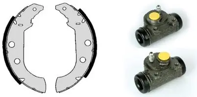 Jeu de mâchoires de frein BREMBO H 61 047
