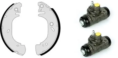 Jeu de mâchoires de frein BREMBO H 24 052