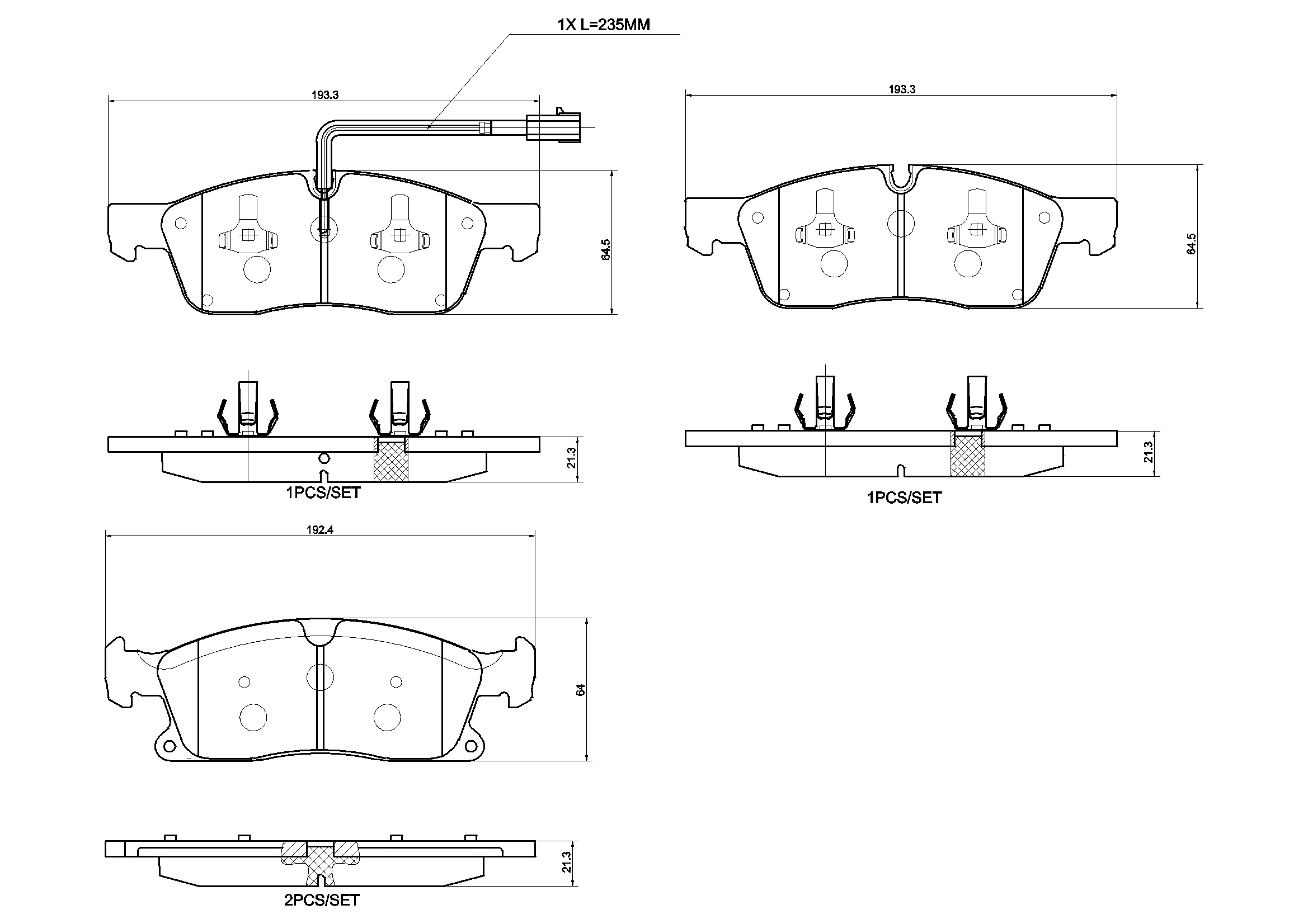 BREMBO P48001