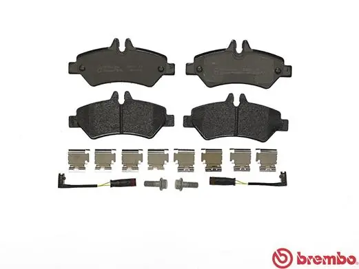 Kit de plaquettes de frein, frein à disque BREMBO P 50 084