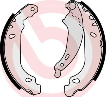 Jeu de mâchoires de frein BREMBO S 68 524