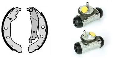 Jeu de mâchoires de frein BREMBO H 61 067