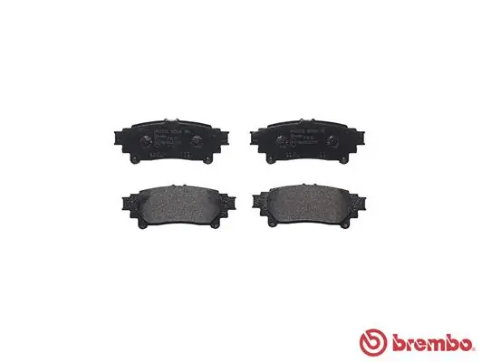 Kit de plaquettes de frein, frein à disque BREMBO P 83 152