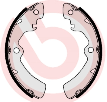 Jeu de mâchoires de frein BREMBO S 79 503