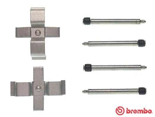 Kit d'accessoires, plaquette de frein à disque BREMBO A 02 270