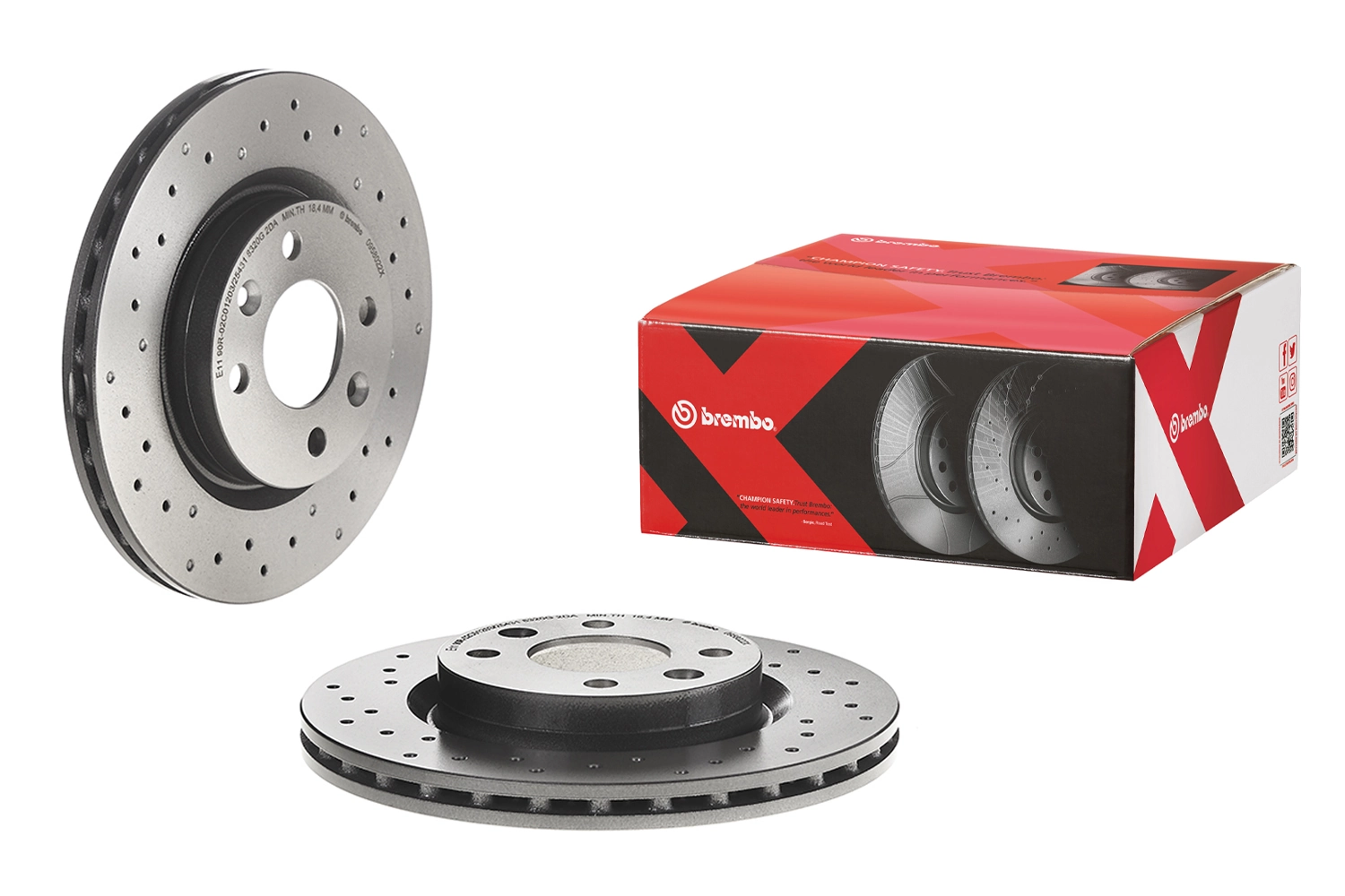 Disque de frein BREMBO 09.5802.2X