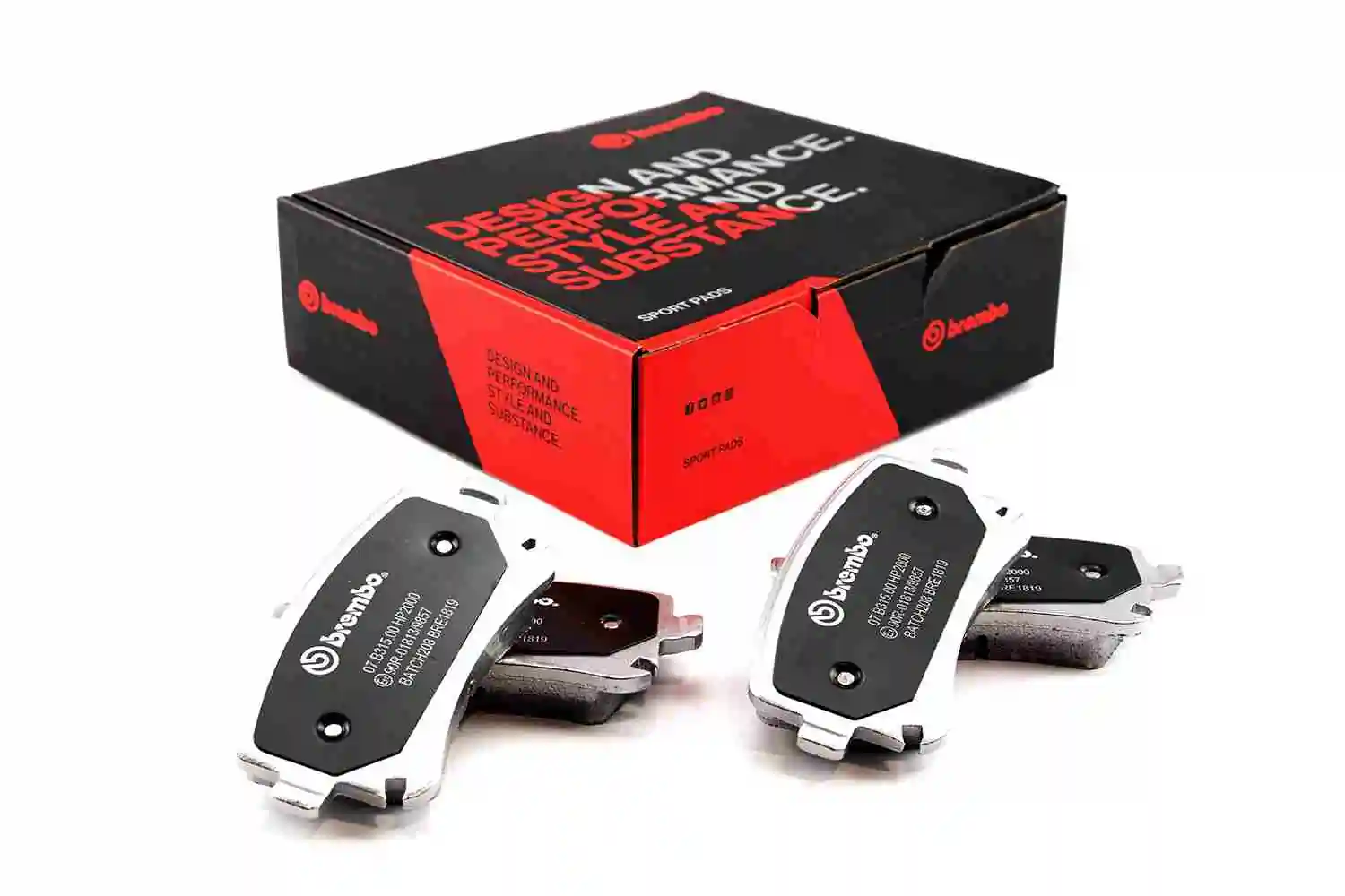 Kit de plaquettes de freins de haute performance BREMBO 07.B315.00