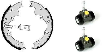 Jeu de mâchoires de frein BREMBO H A6 005
