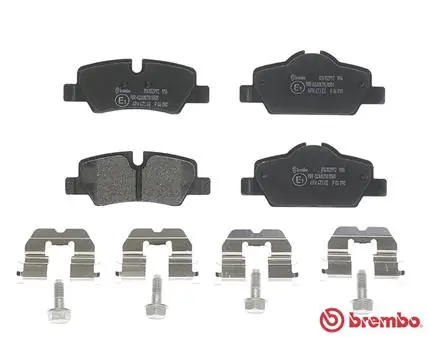 Kit de plaquettes de frein, frein à disque BREMBO P 06 090
