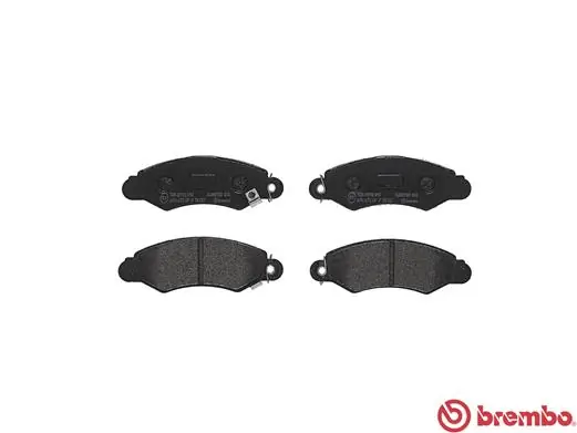 Kit de plaquettes de frein, frein à disque BREMBO P 78 012
