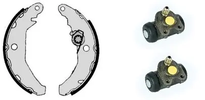 Jeu de mâchoires de frein BREMBO H 24 019