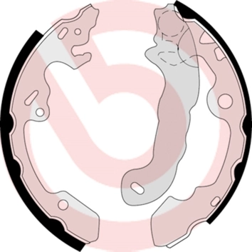 Jeu de mâchoires de frein BREMBO S 24 531