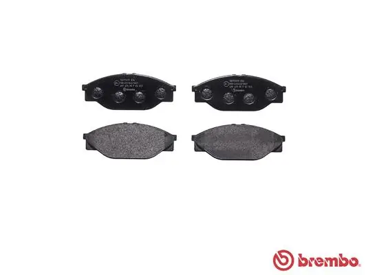 Kit de plaquettes de frein, frein à disque BREMBO P 83 023