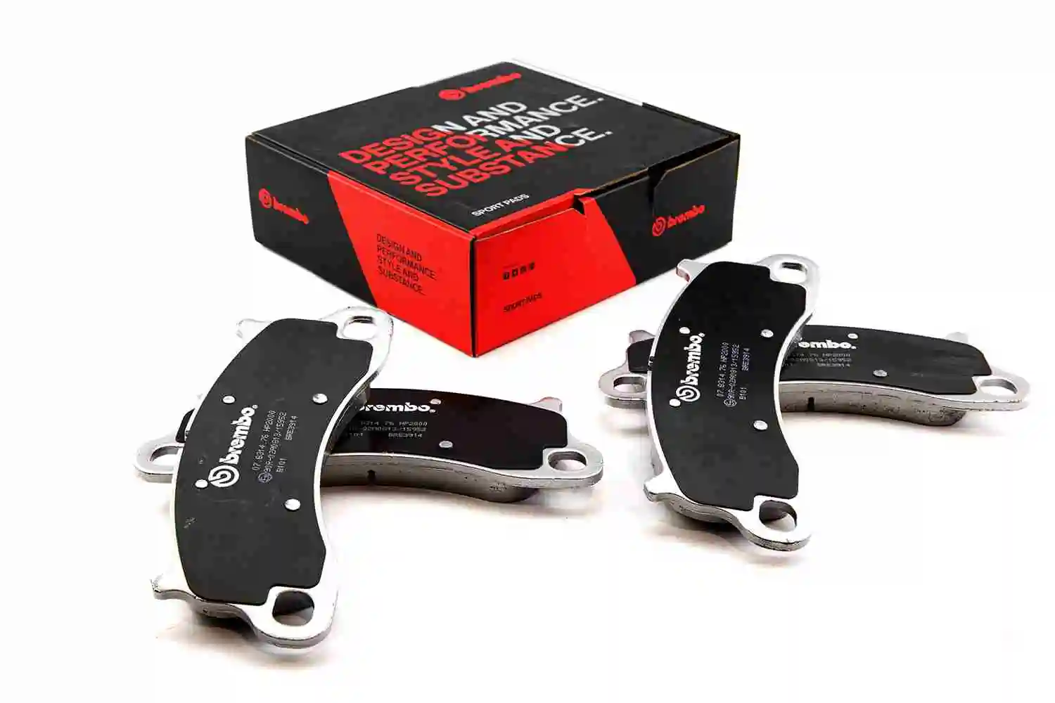 Kit de plaquettes de freins de haute performance BREMBO 07.B314.76