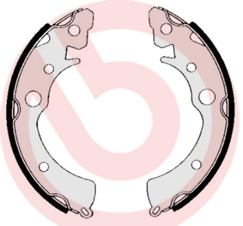 Jeu de mâchoires de frein BREMBO S 28 505