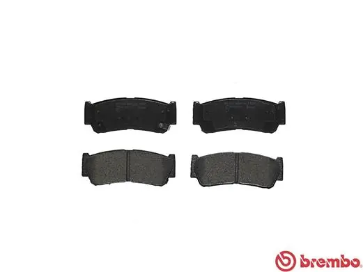 Kit de plaquettes de frein, frein à disque BREMBO P 30 037