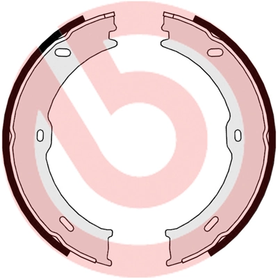 Jeu de mâchoires de frein, frein de stationnement BREMBO S 50 523