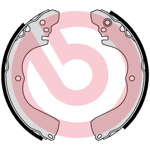 Jeu de mâchoires de frein BREMBO S 54 525