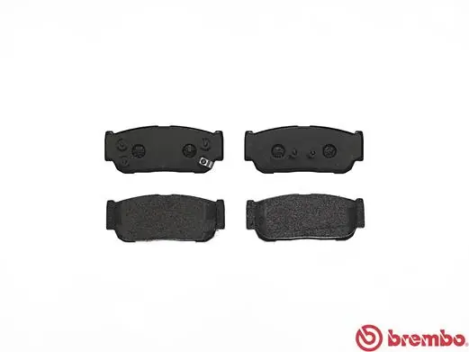 Kit de plaquettes de frein, frein à disque BREMBO P 30 057