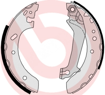 Jeu de mâchoires de frein BREMBO S 24 526