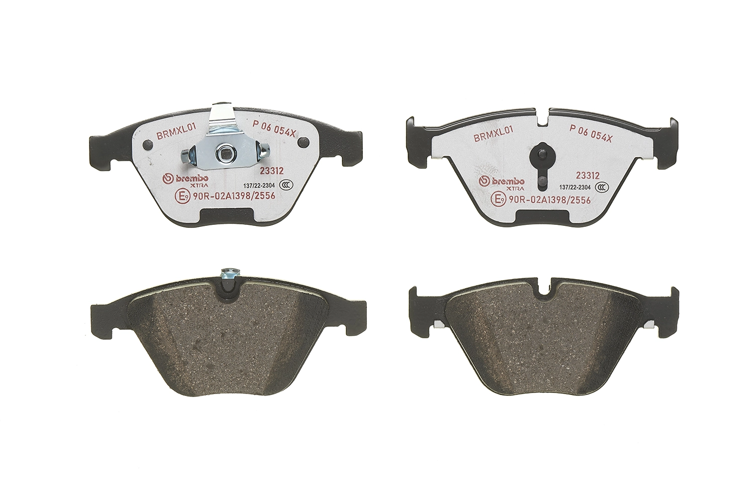 Kit de plaquettes de frein, frein à disque BREMBO P 06 054X