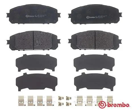 Kit de plaquettes de frein, frein à disque BREMBO P 37 021