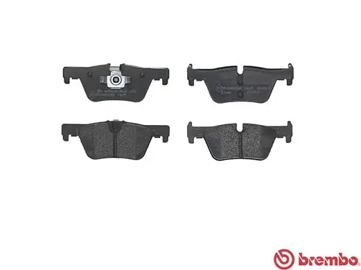 Kit de plaquettes de frein, frein à disque BREMBO P 06 071