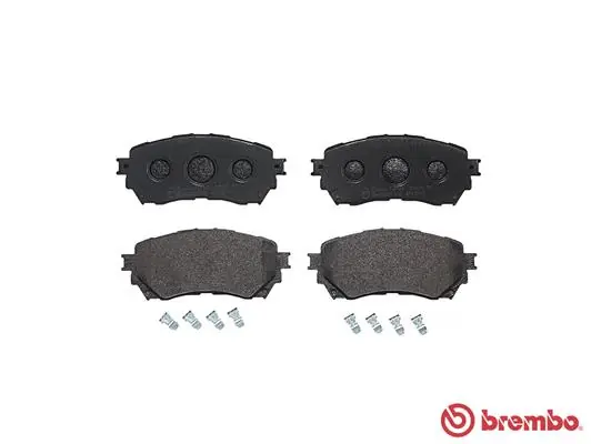 Kit de plaquettes de frein, frein à disque BREMBO P 49 048