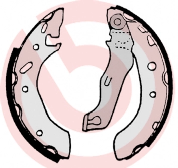 Jeu de mâchoires de frein BREMBO S 24 529