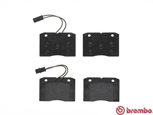 Kit de plaquettes de frein, frein à disque BREMBO P A6 009