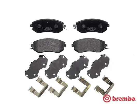 Kit de plaquettes de frein, frein à disque BREMBO P 78 021